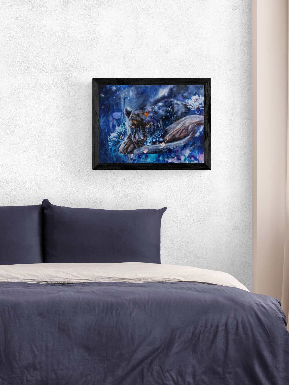 "Keeper Of Constellations" Framed Print