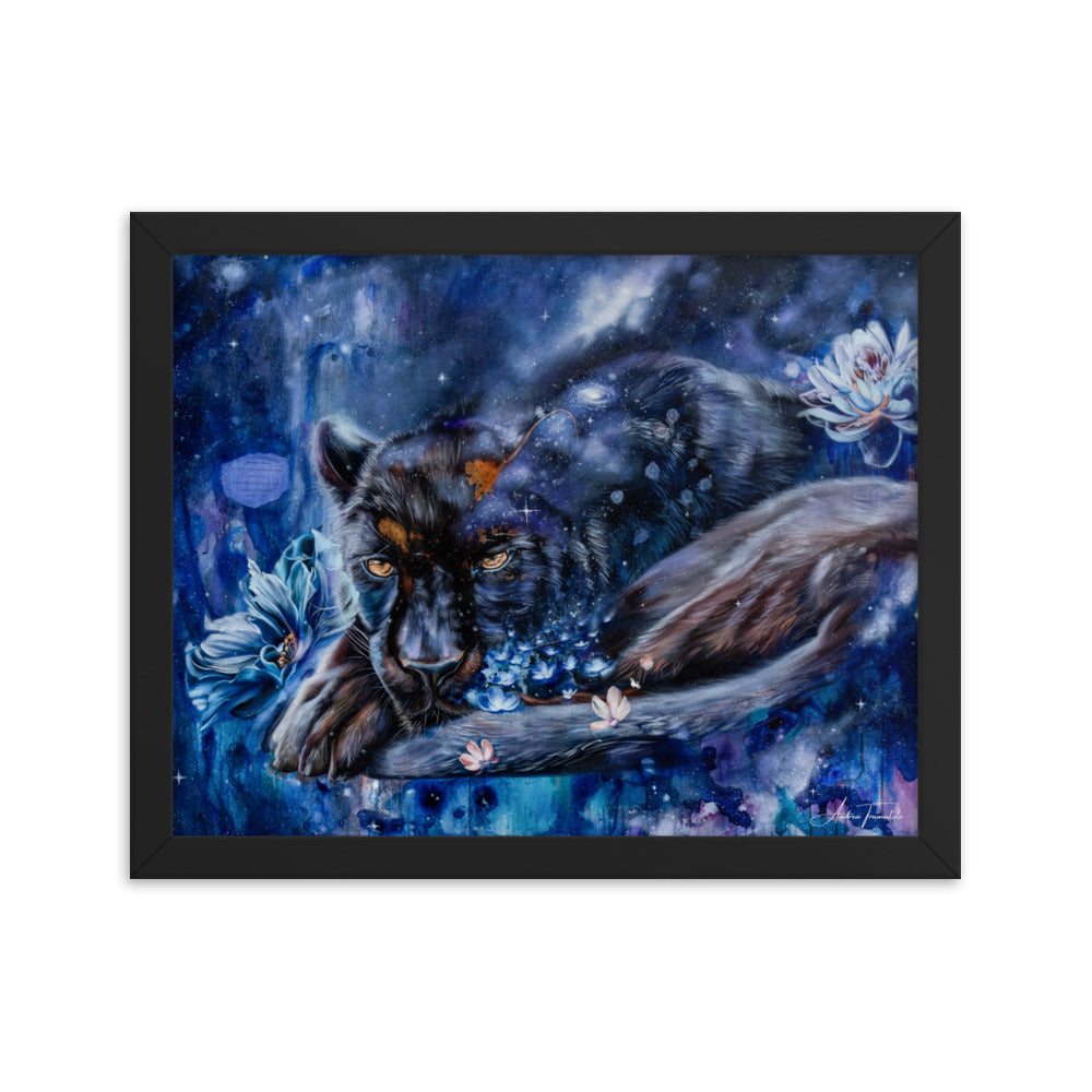 "Keeper Of Constellations" Framed Print