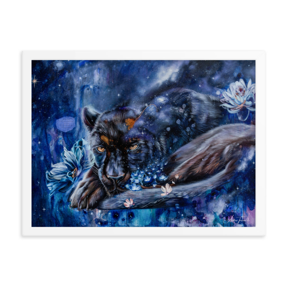 "Keeper Of Constellations" Framed Print